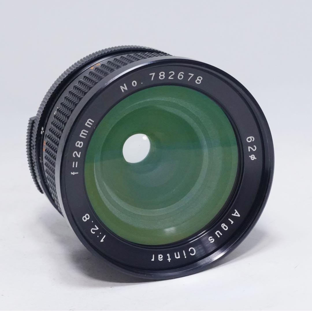 極美品 Argus Cintar 28mm f2.8 広角 単焦点レンズ