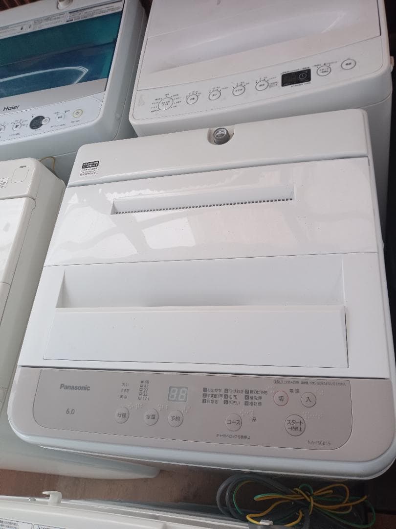 【美品洗濯機 Panasonic　NA-F60B15　2021年式】