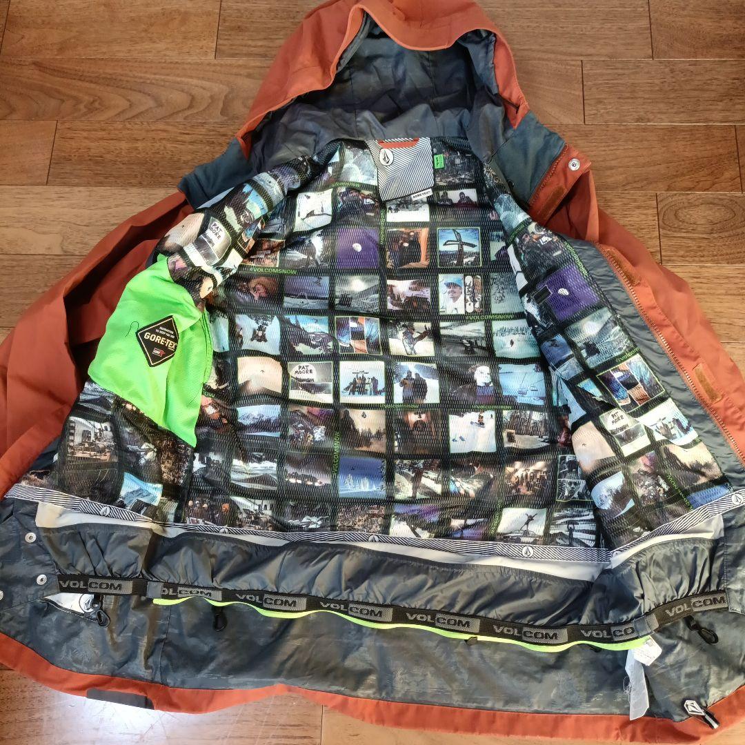 VOLCOM GORE-TEX スノーウエア 上下セット アップ Sサイズ