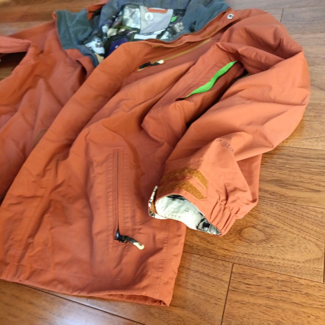 VOLCOM GORE-TEX スノーウエア 上下セット アップ Sサイズ