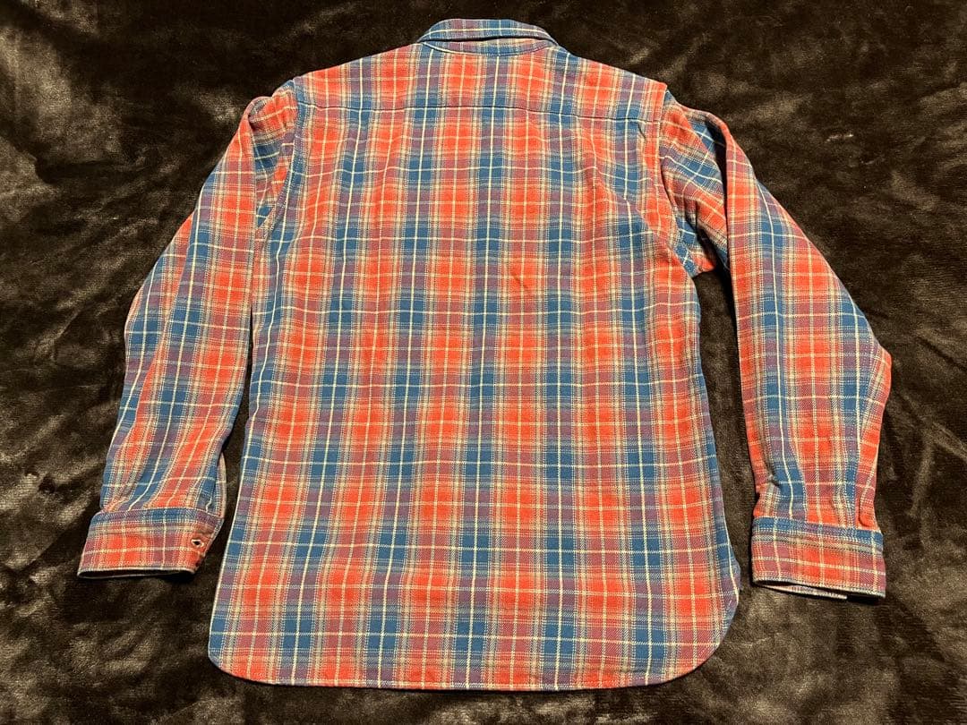 2.デラックスウエア ネルシャツ HV-36 Lサイズ 美品