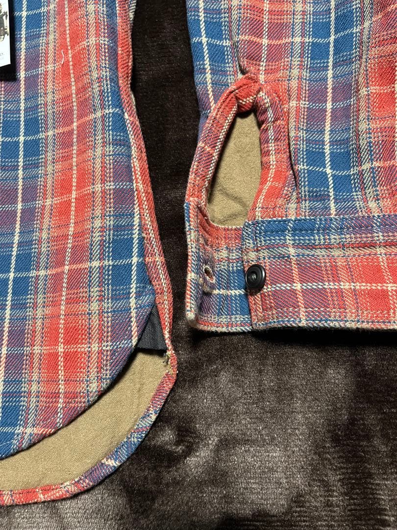 2.デラックスウエア ネルシャツ HV-36 Lサイズ 美品