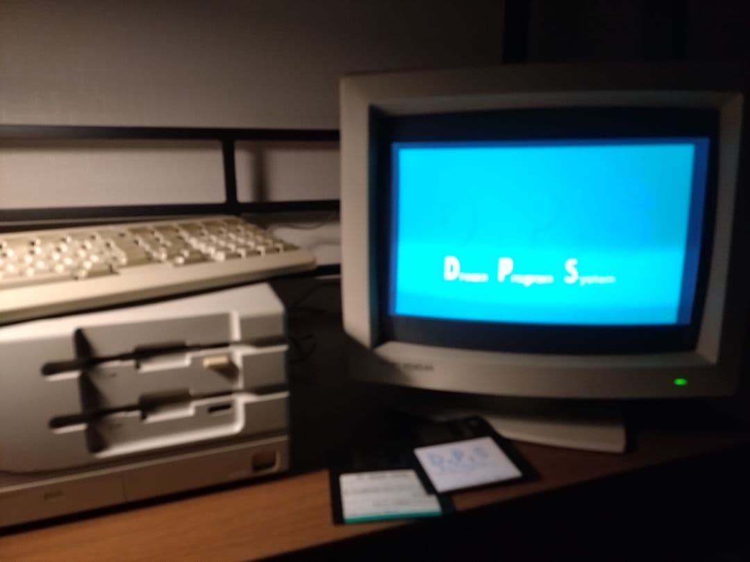 PC-9801DX PCKD845N　キーボード　ソフト各種　セット　動作美品