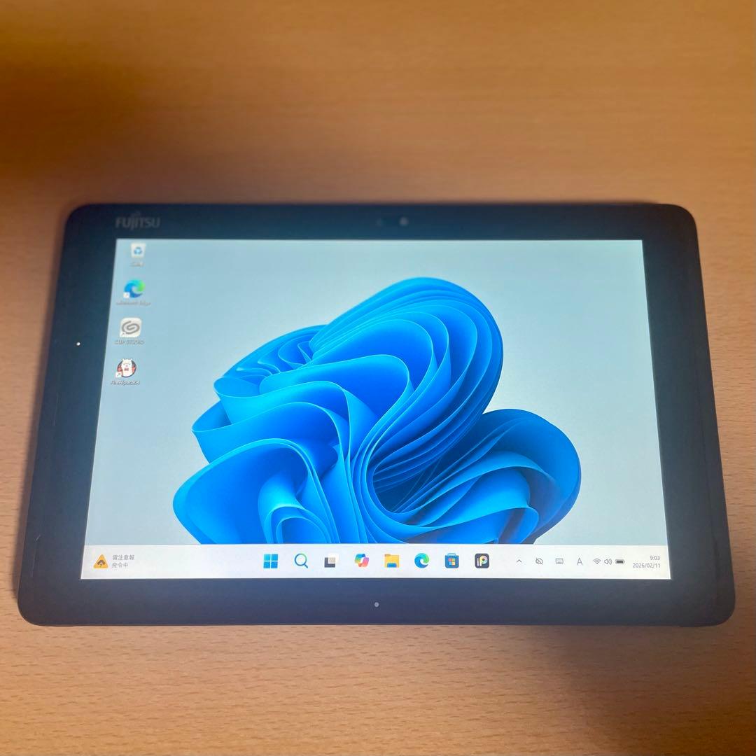 ○富士通 筆圧2048段階 お絵描きタブレット 128GB Windows11