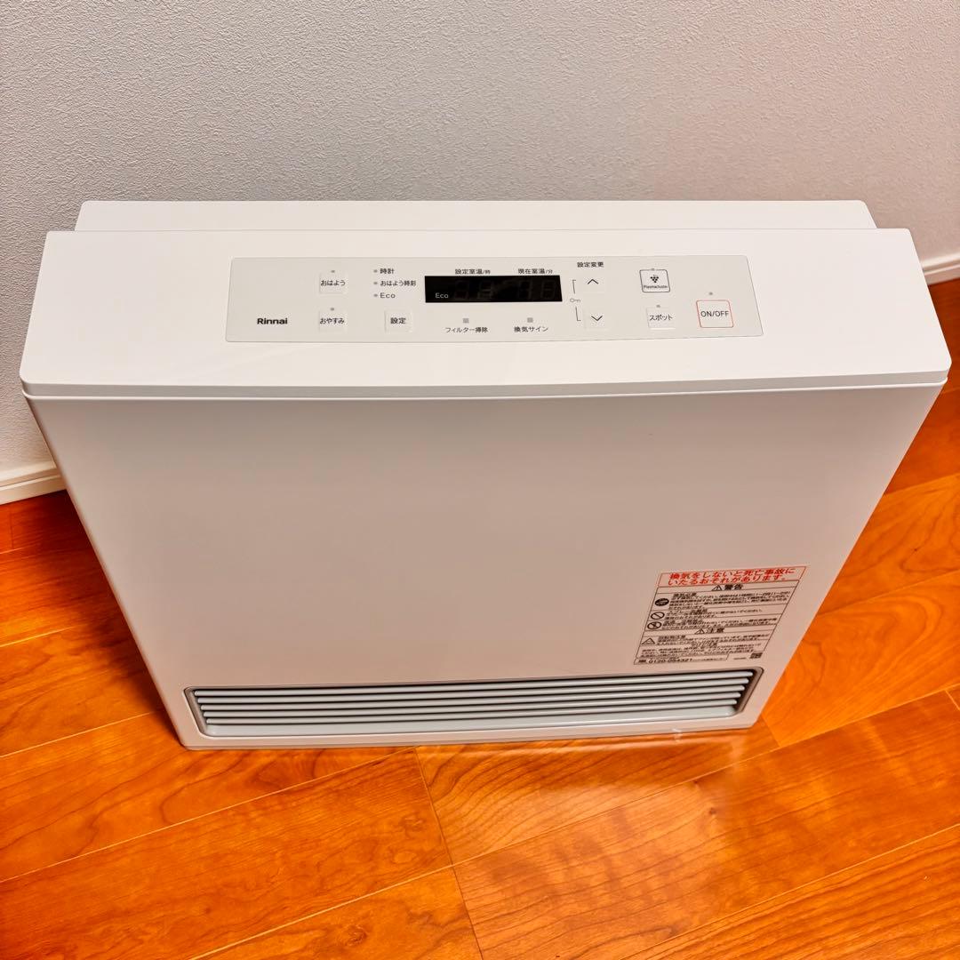 極美品✨リンナイ RC-U5801E-WH ガスファンヒーター
