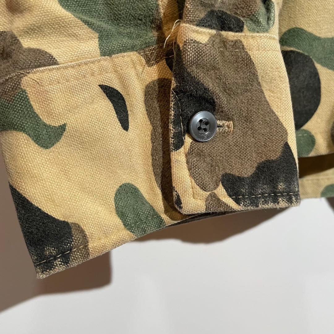 70s bellcraft ダックハンターカモ　シャツ　迷彩　フランネル　L