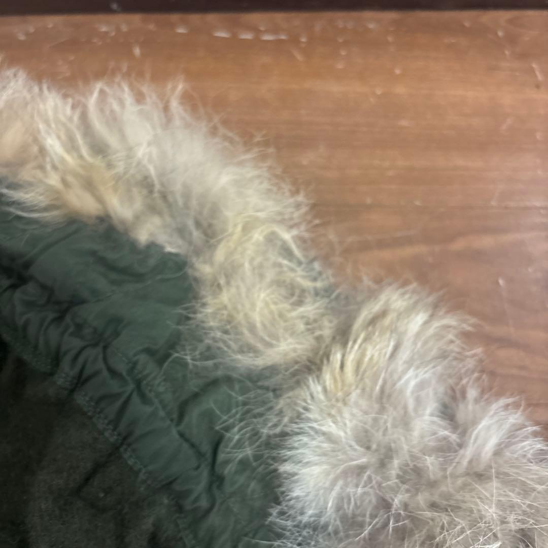50s 米軍　実物　M51フード　M1951 PARKA コヨーテファ　⑫