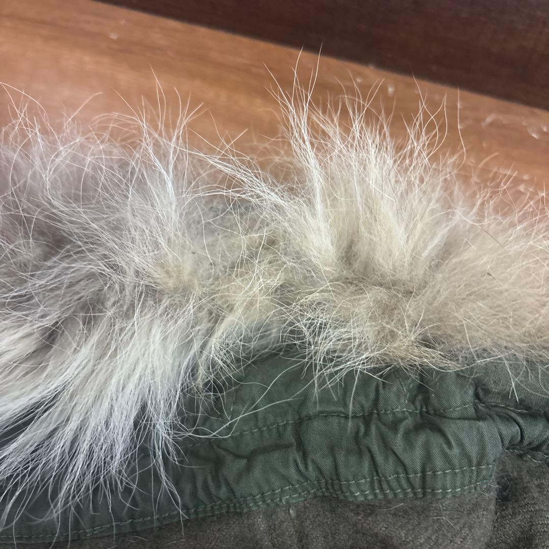 50s 米軍　実物　M51フード　M1951 PARKA コヨーテファ　⑫