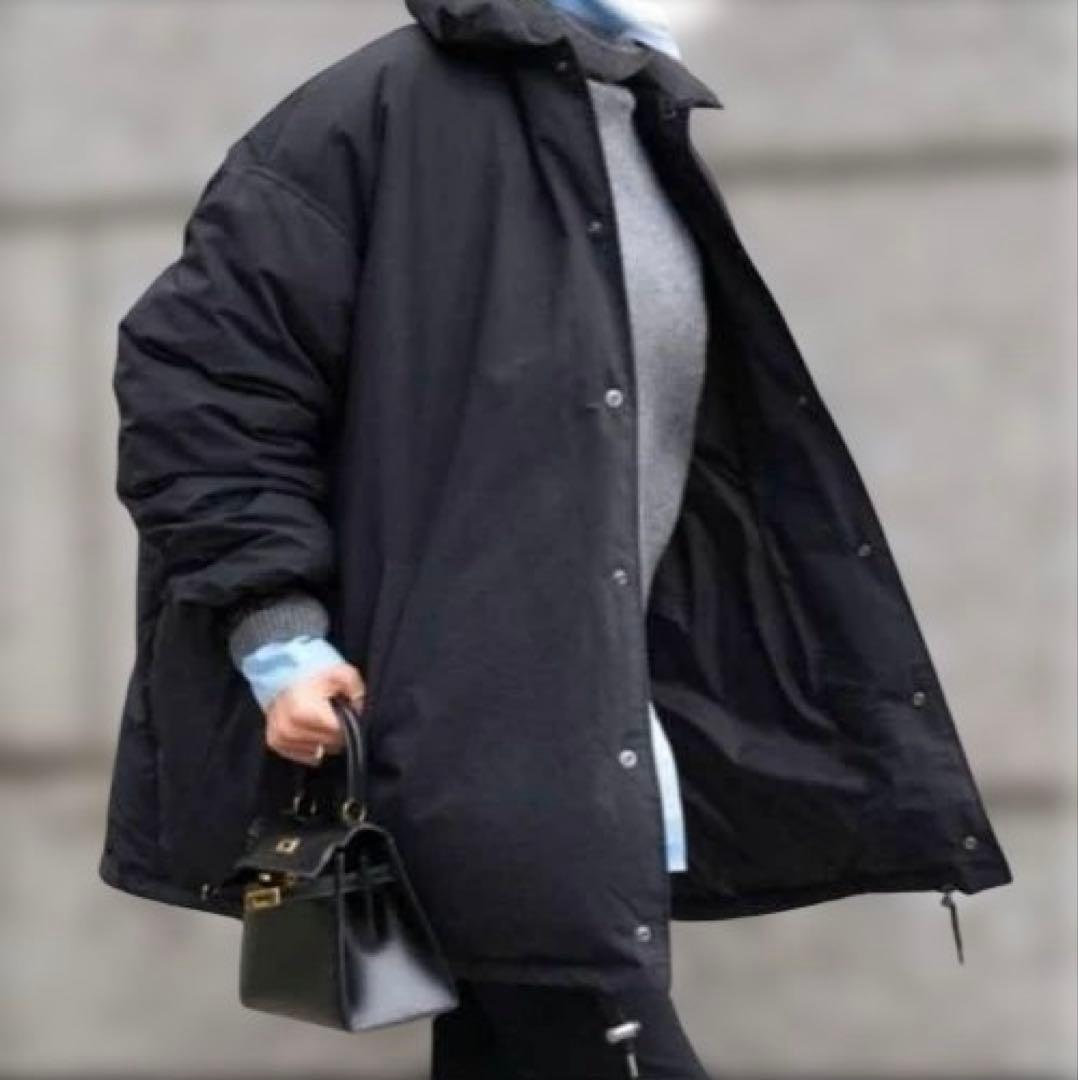 CALUX PUFFER COACH JACKET キャラクス ダウンジャケット