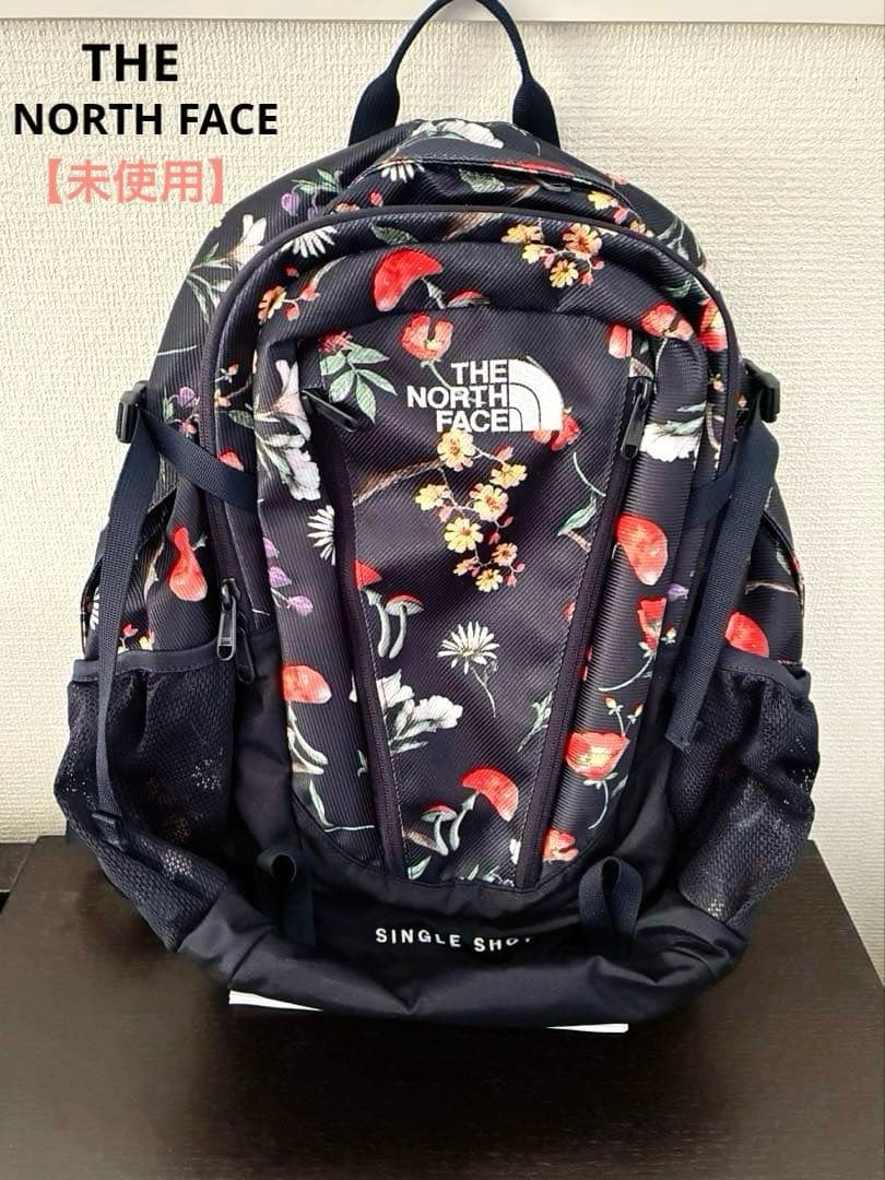 【希少】未使用✨ノースフェイス シングルショット 花柄 23L