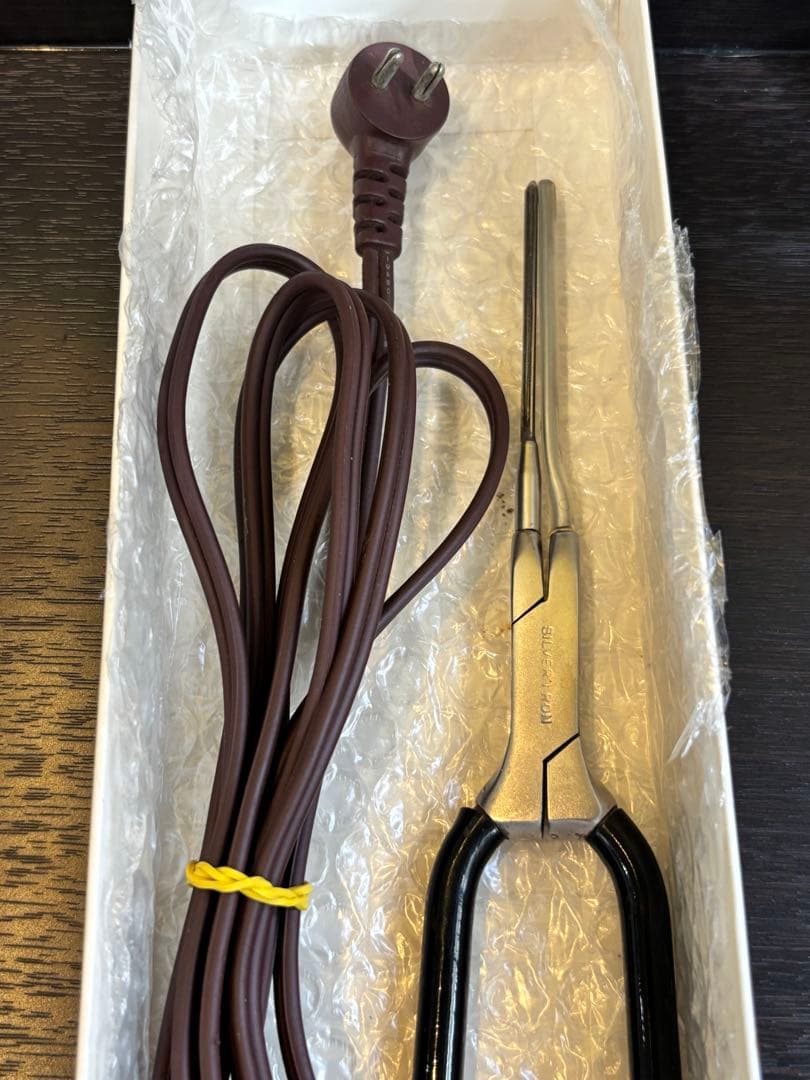 未使用品　シルバーアイロン 1.8ミリ超極細アイロン　廃盤品　 /レンツアイロン