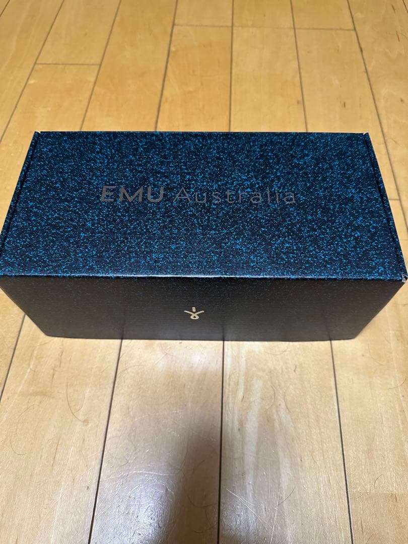 EMU Cairns モカシン　ブラック　サイズ24センチ