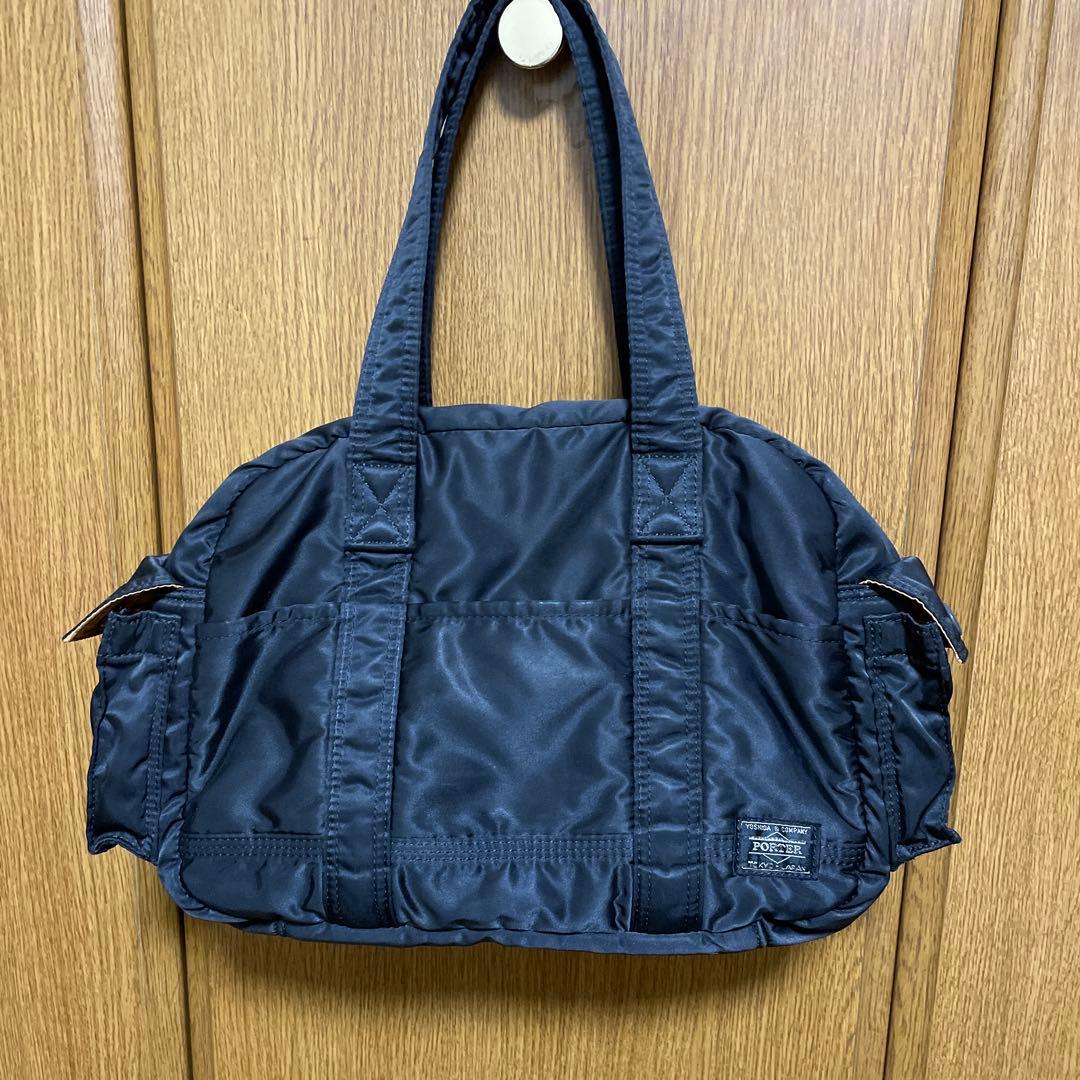 PORTER♪タンカー ダッフルバッグ ボストンバック　ブラック