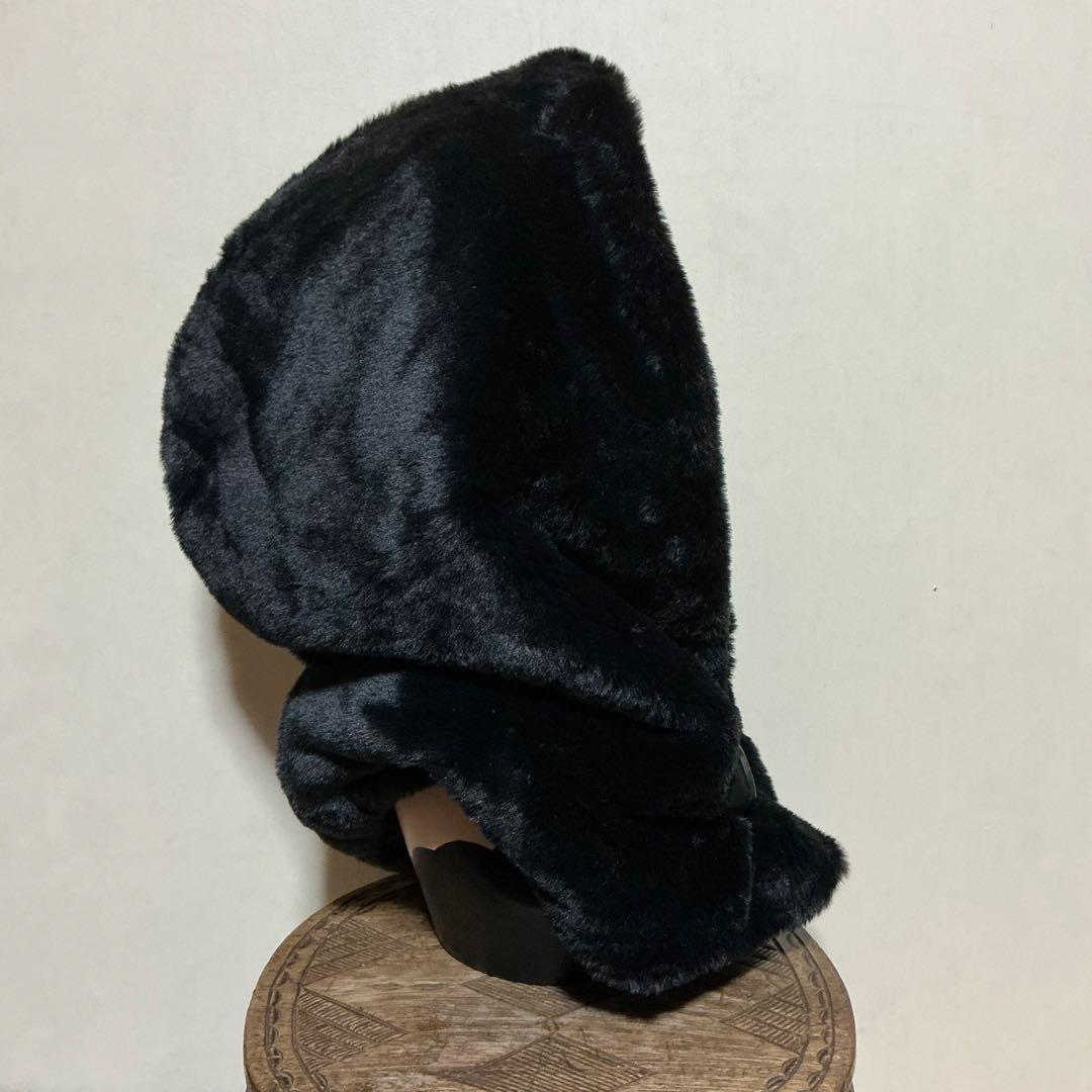 ぴーちゃんページです　ファーフードスヌード　ファージャガード帽子