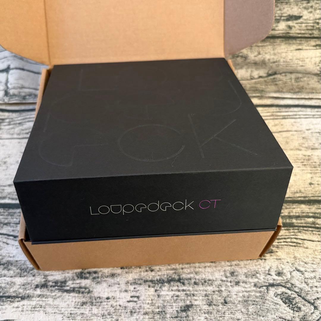 【化粧箱付き美品】Loopdeck CT ブラック