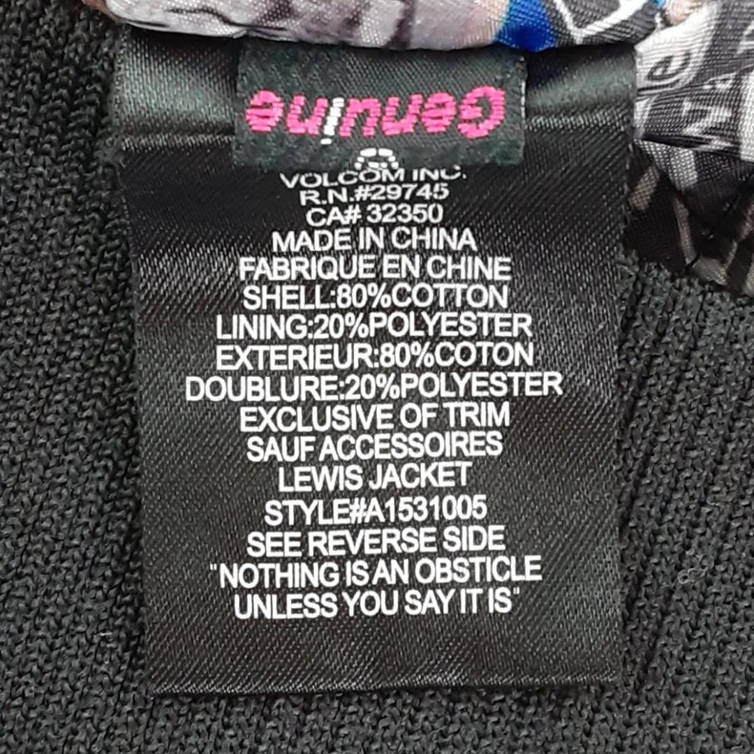 H*O様 美品◎VOLCOM ボルコム ナイロンパーカー アウター ブルゾン 刺
