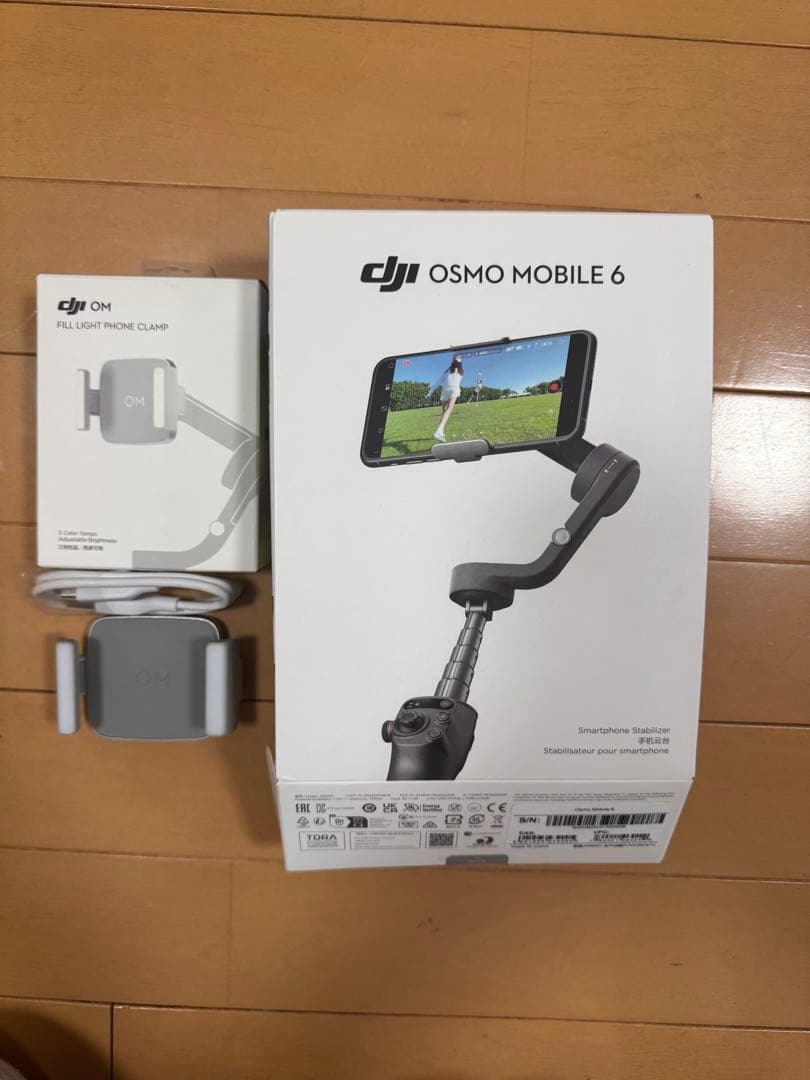 DJI Osmo Mobile 6 スタビライザーMobile6補助ライトセット