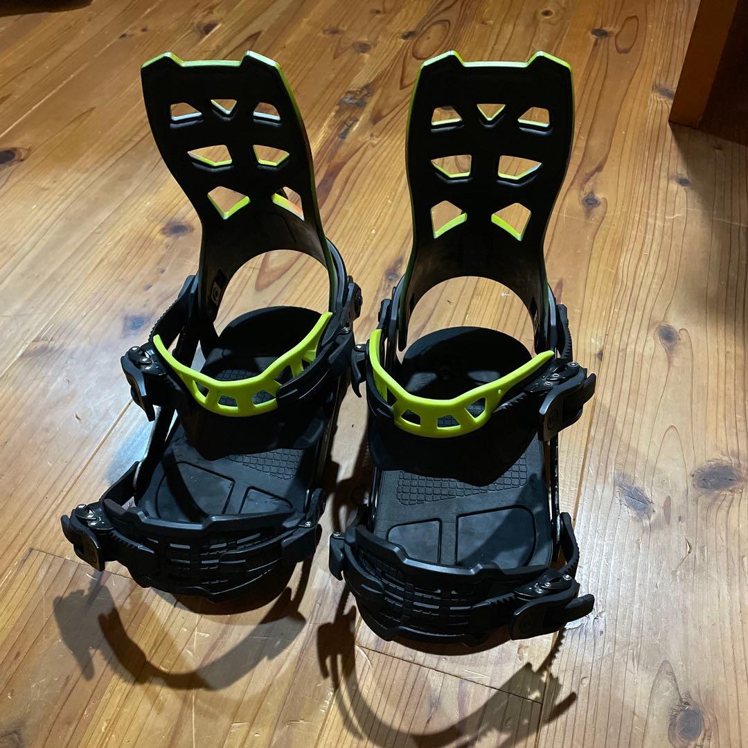 EDMondRIDE スノーボードビンディング イエロー/ブラック A-8