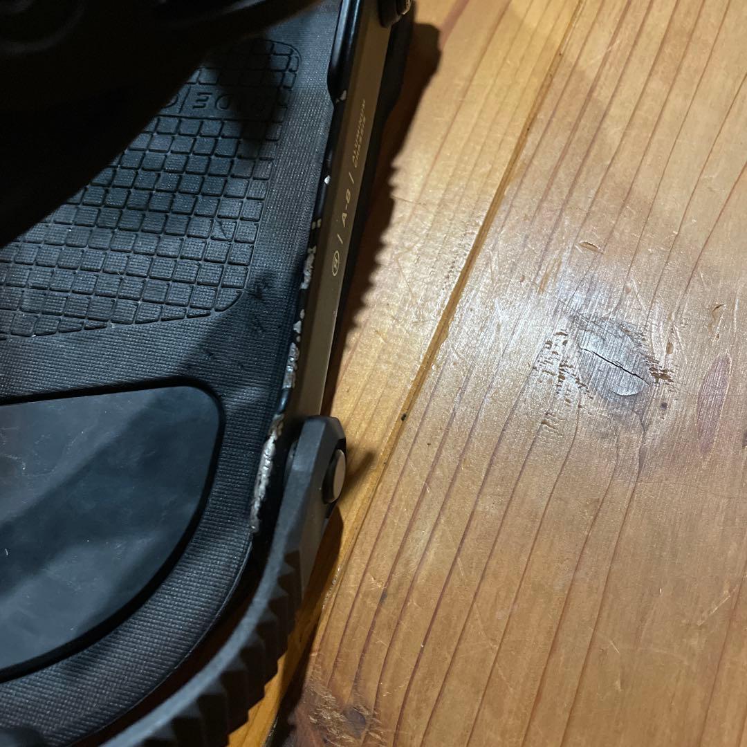 EDMondRIDE スノーボードビンディング イエロー/ブラック A-8