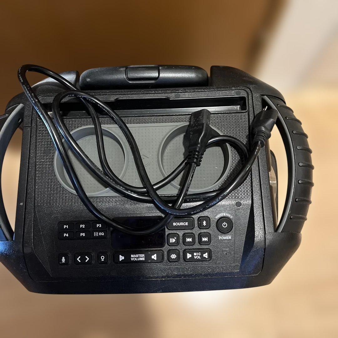 稼働品 防水ECOXGEAR ECOBOULDER スピーカー 充電不可