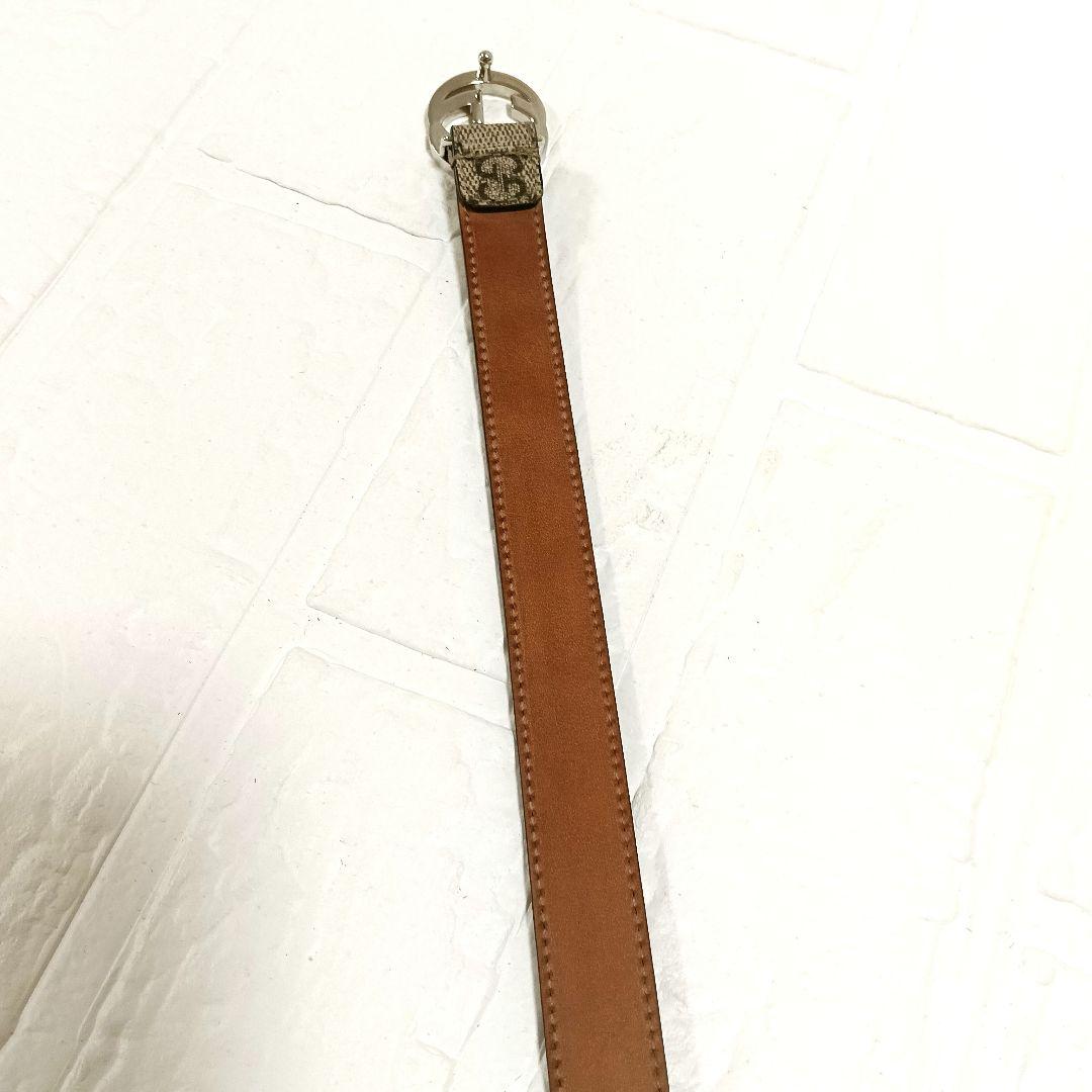 ♦最終♦GUCCIインターロッキングGバックルベルト GGスプリーム チルドレン