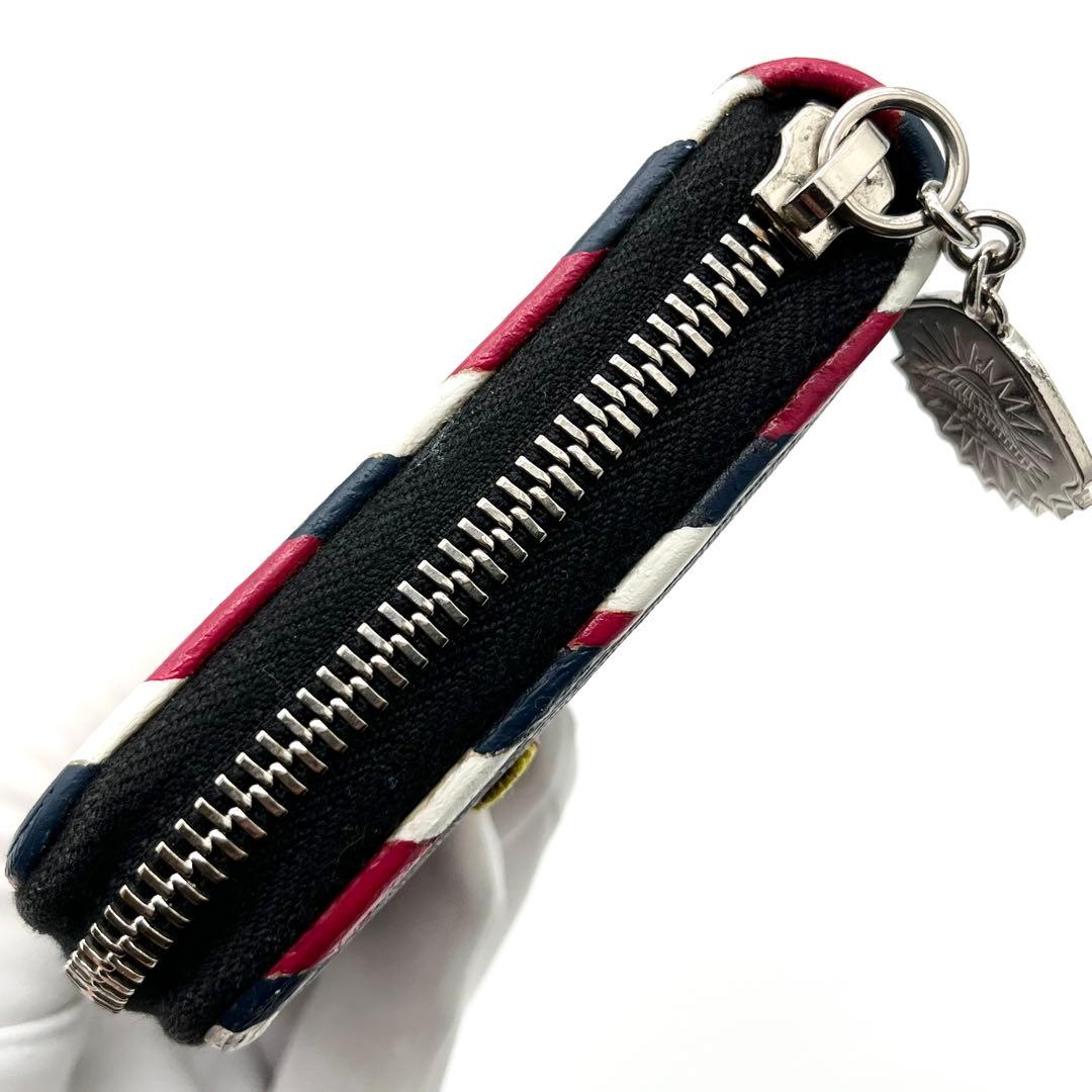 【極美品】グッチ　長財布ナイトクーリエ　GGスプリーム　PVC レザー　ブラック