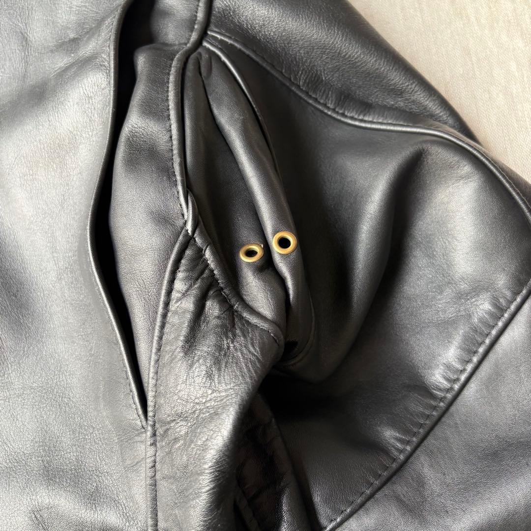 Schott シングルライダース ゴールド金具 TALONジップ 40 ショット