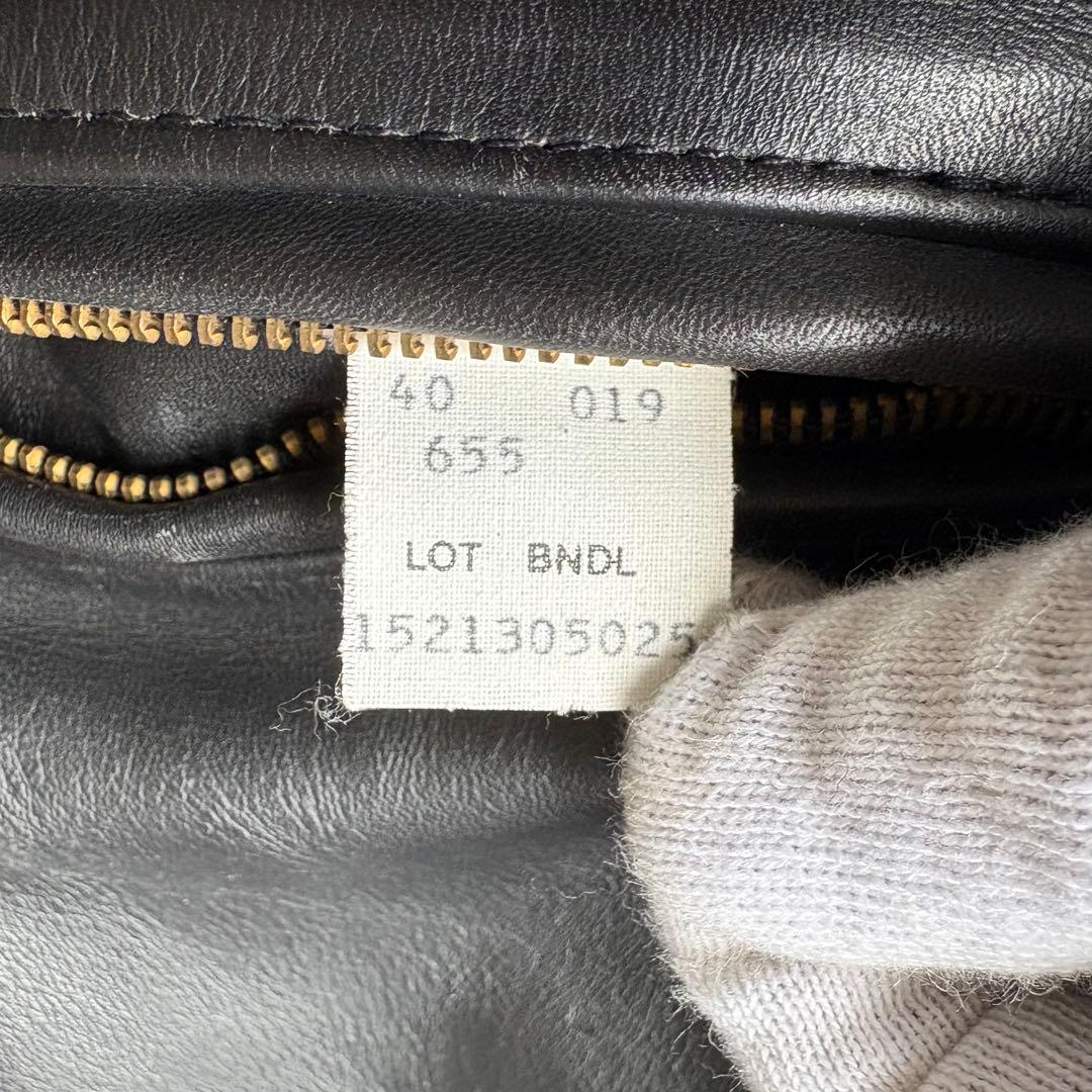 Schott シングルライダース ゴールド金具 TALONジップ 40 ショット