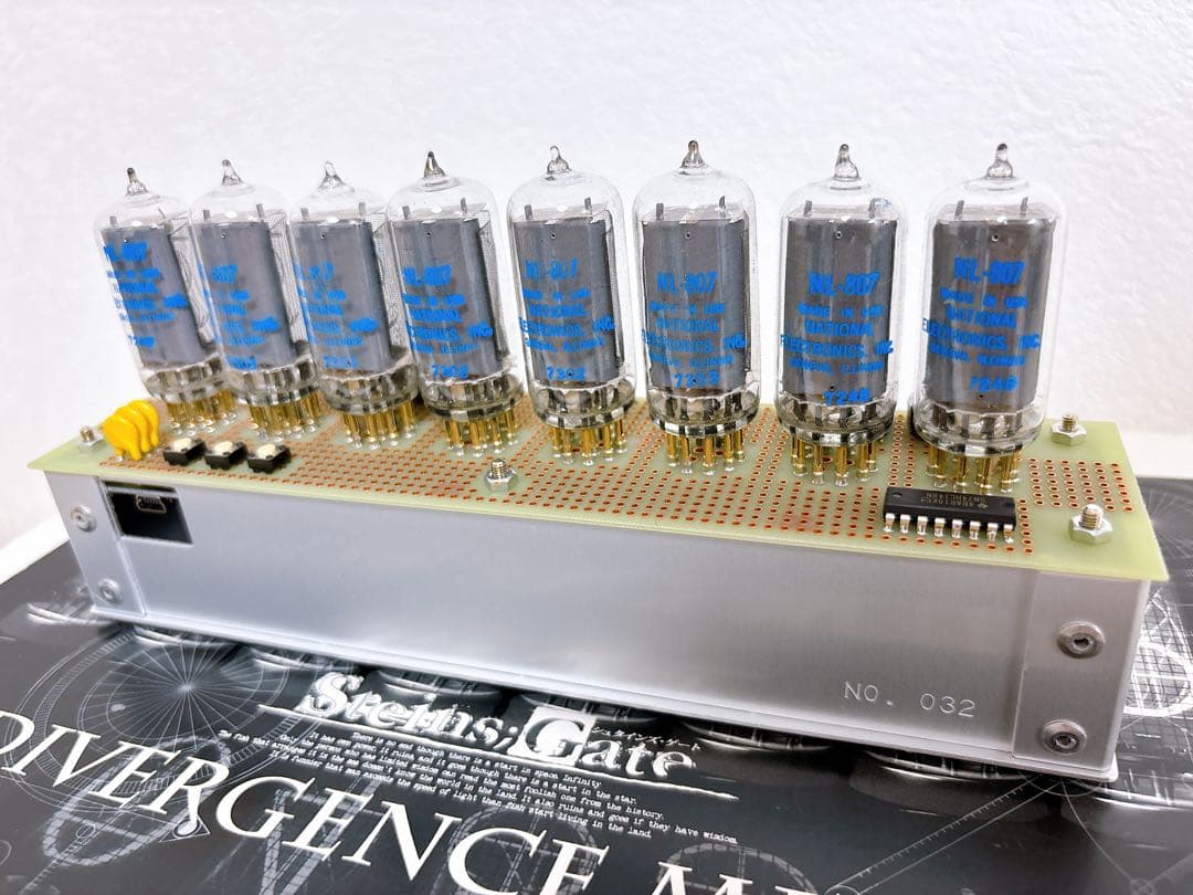 steins;gate 公式 ダイバージェンスメーター ニキシー管