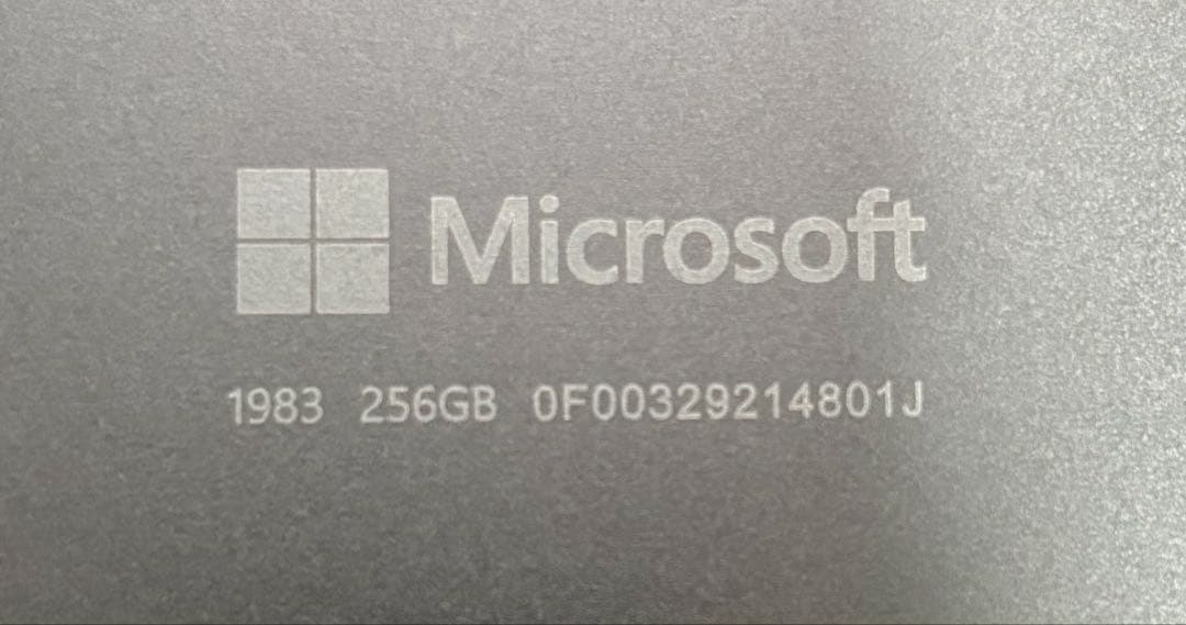 【ジャンク】Surface Pro8 i7 256GB 16GB グラファイト