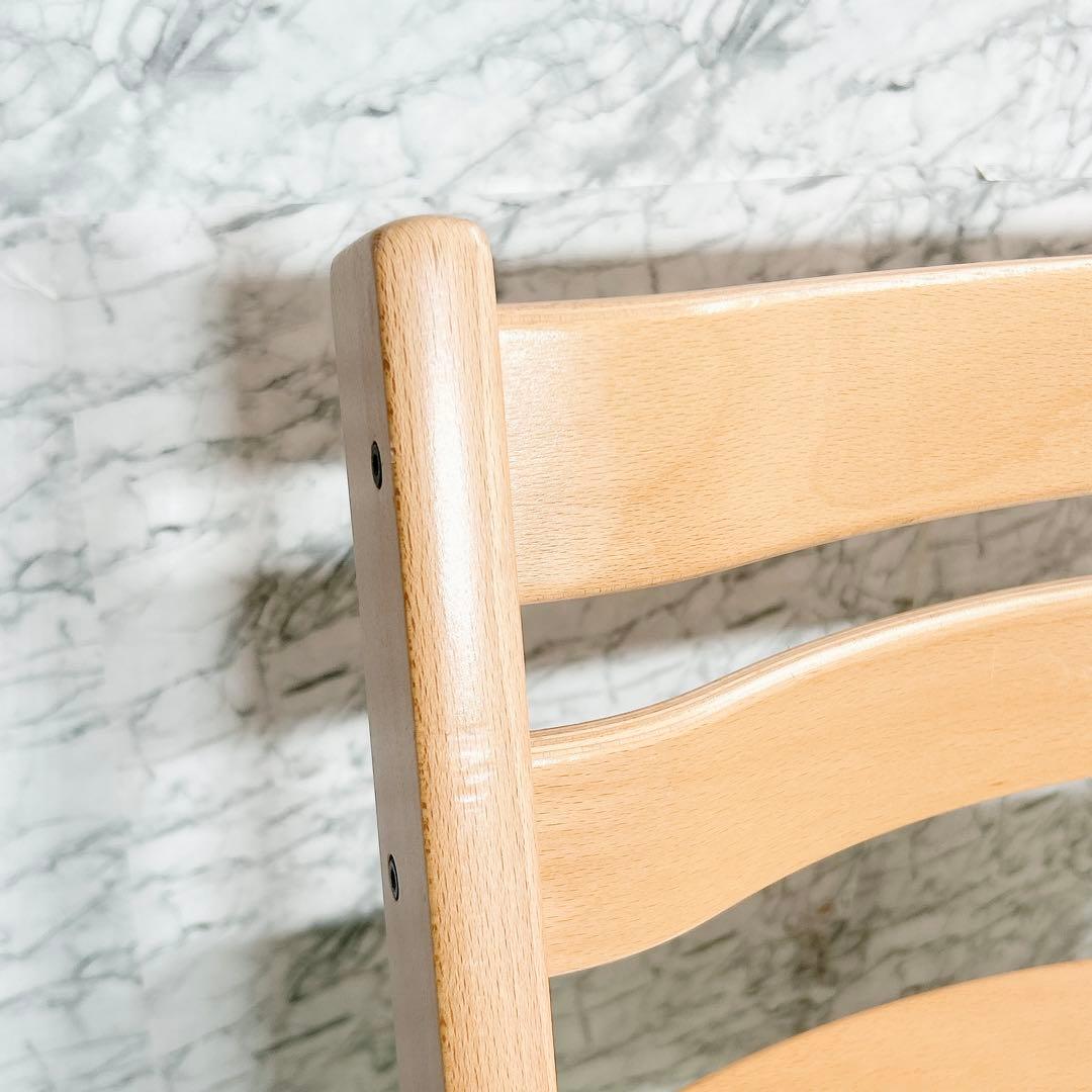 【美品】ストッケ トリップトラップ ナチュラル 新型 シリアル5