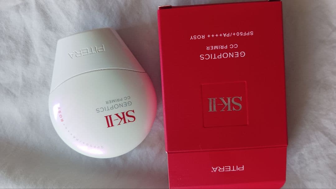 SK-II ジェノプティクス CC プライマー ロージーピンク　【未使用に近い】