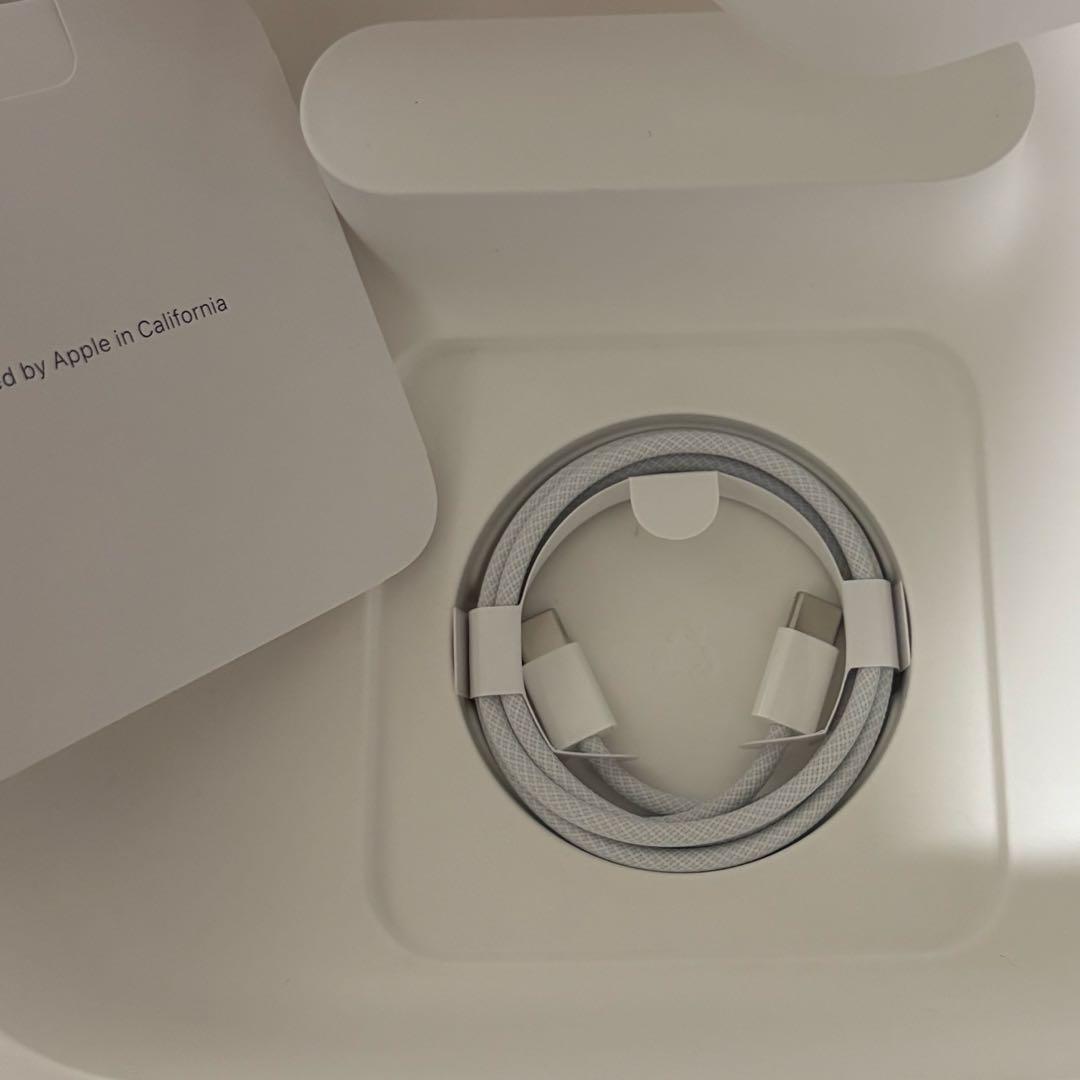 未使用に近い 保証つき AirPods Max ブルー 本体 充電ケーブル付き