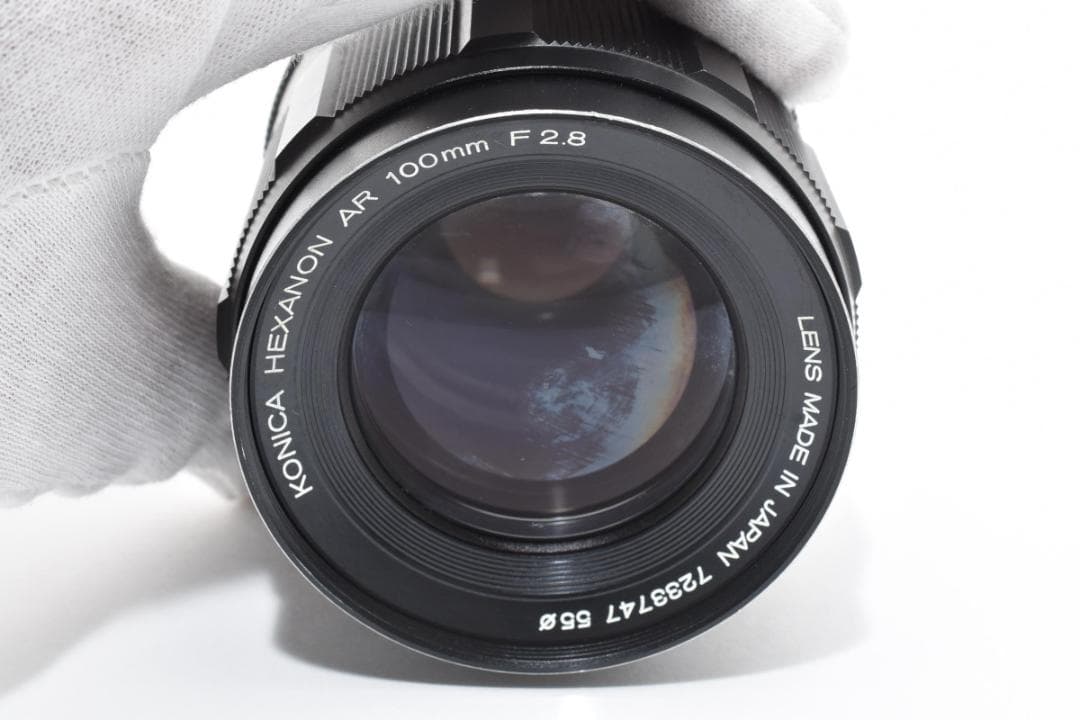 KONICA コニカ HEXANON AR 100mm F2.8 カメラ レンズ