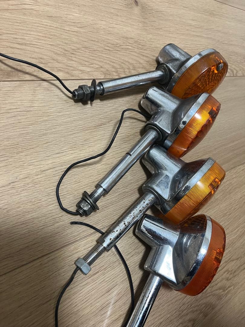 GS400純正鉄ウィンカー4個セット