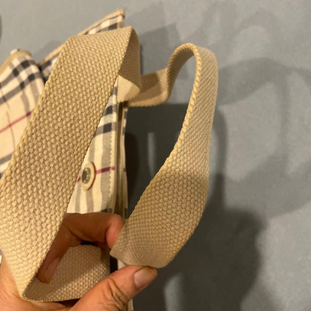 BURBERRY チェック柄 トートバッグ