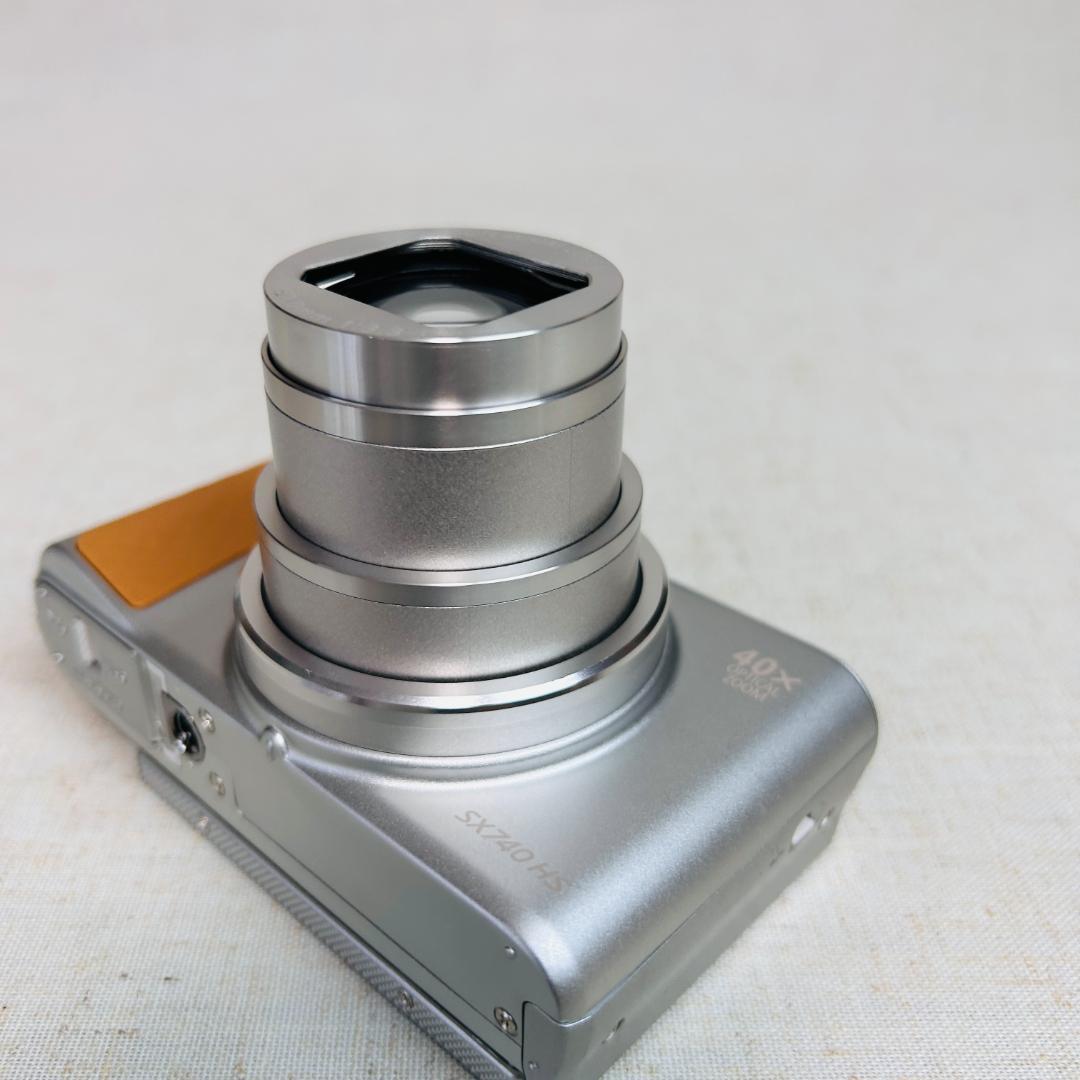 Canon デジタルカメラ PowerShot SX740 HS シルバー