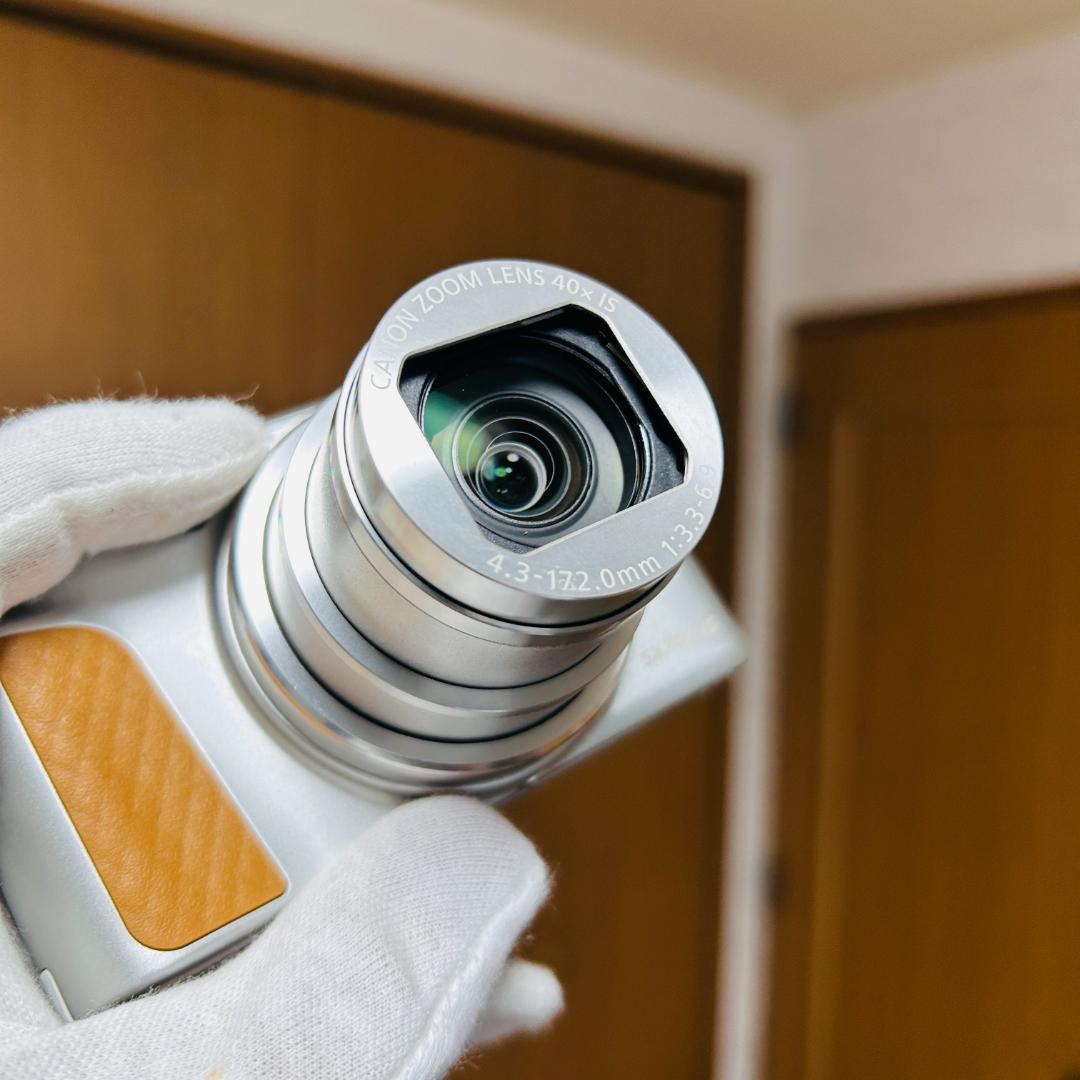 Canon デジタルカメラ PowerShot SX740 HS シルバー