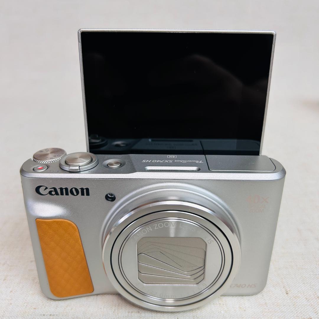 Canon デジタルカメラ PowerShot SX740 HS シルバー