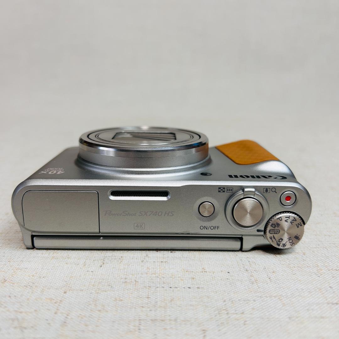 Canon デジタルカメラ PowerShot SX740 HS シルバー