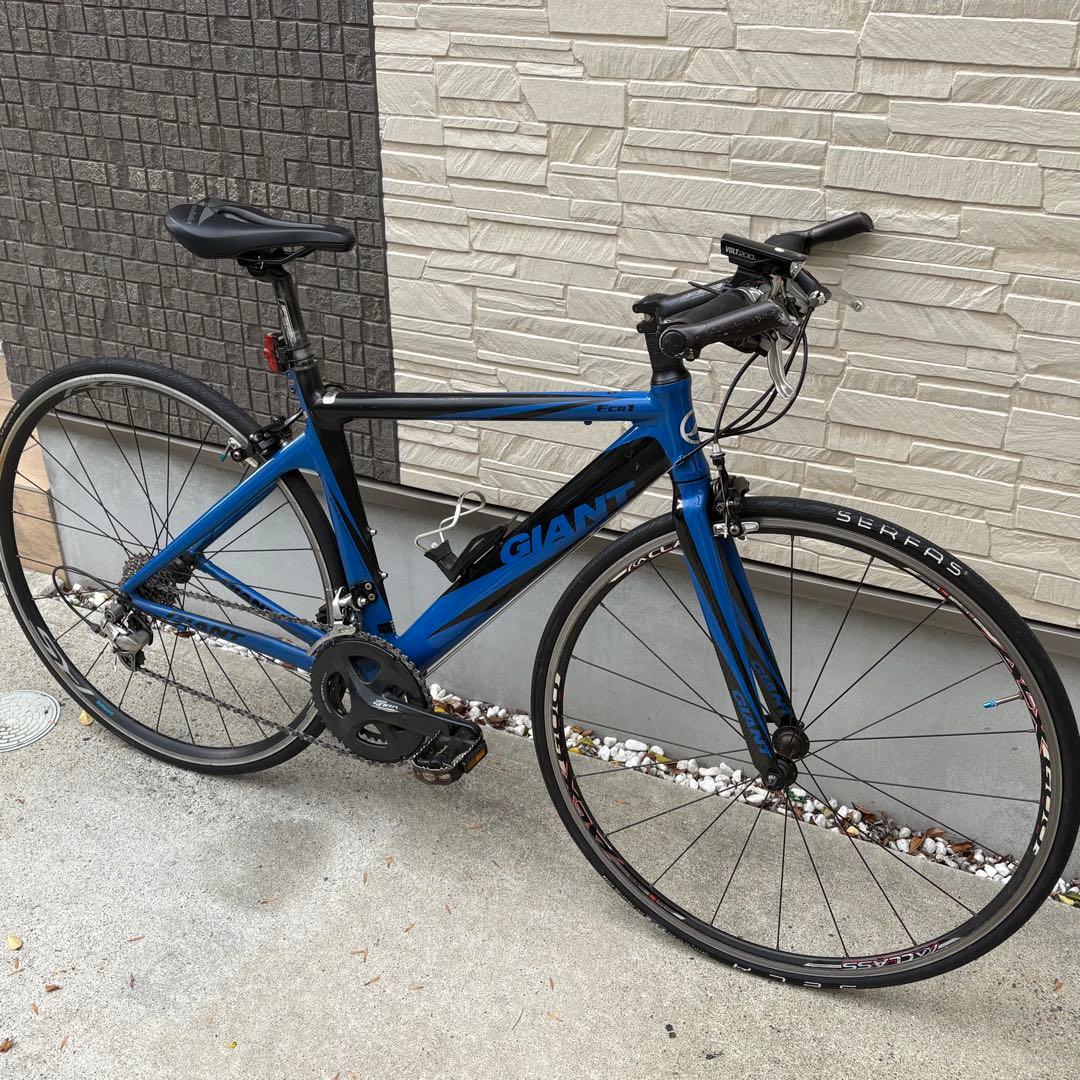 【整備済み】GIANT ジャイアント FCR1 フラットバーロード エアロ 9速