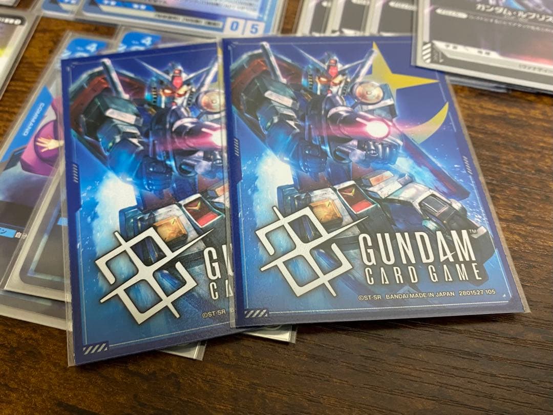 へ*い様 ガンダムカードゲーム　青白フリーダム　デッキ販売　公式スリーブ付き