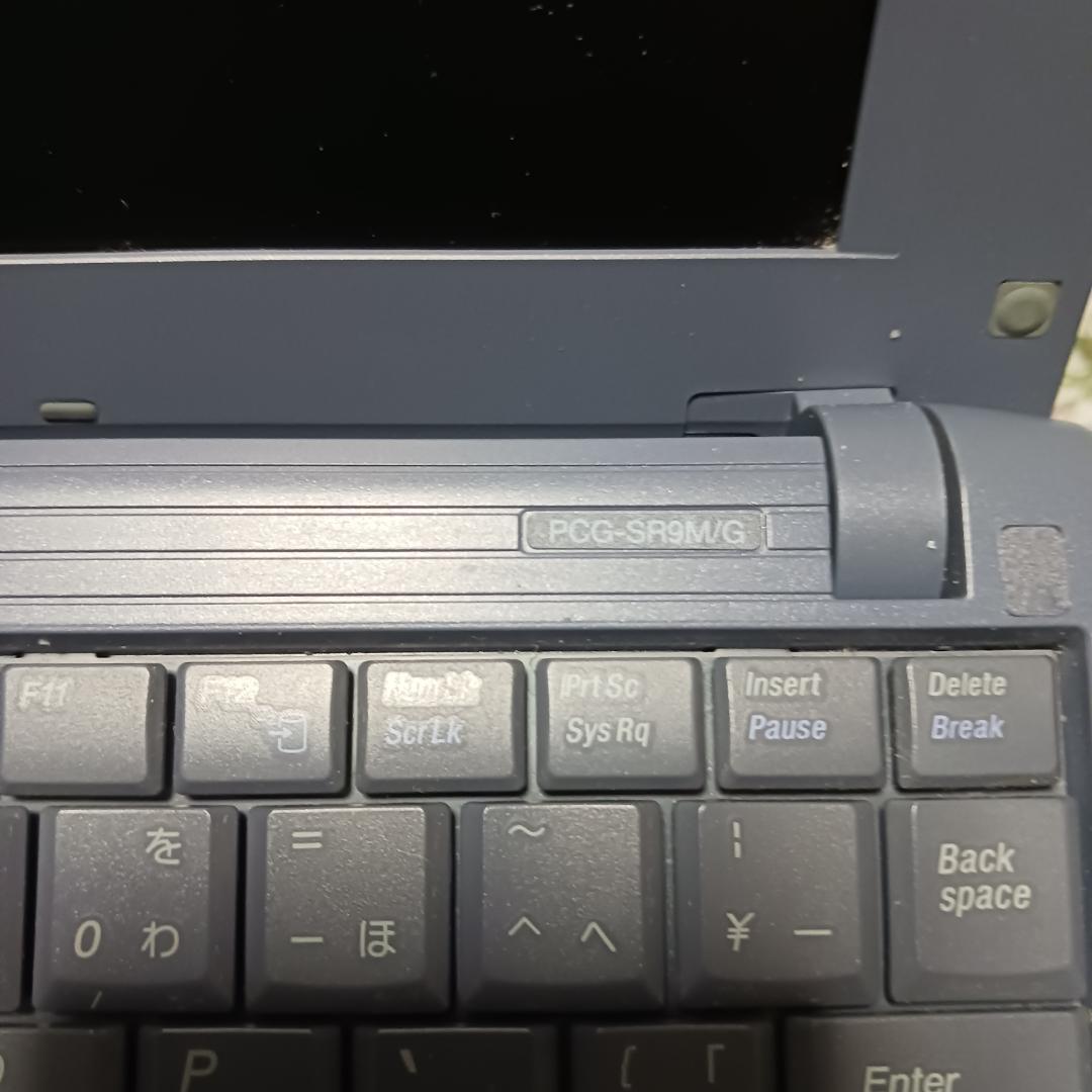 【難あり】ノートPC　SONY VAIO PCG-SR9M/G No.0989