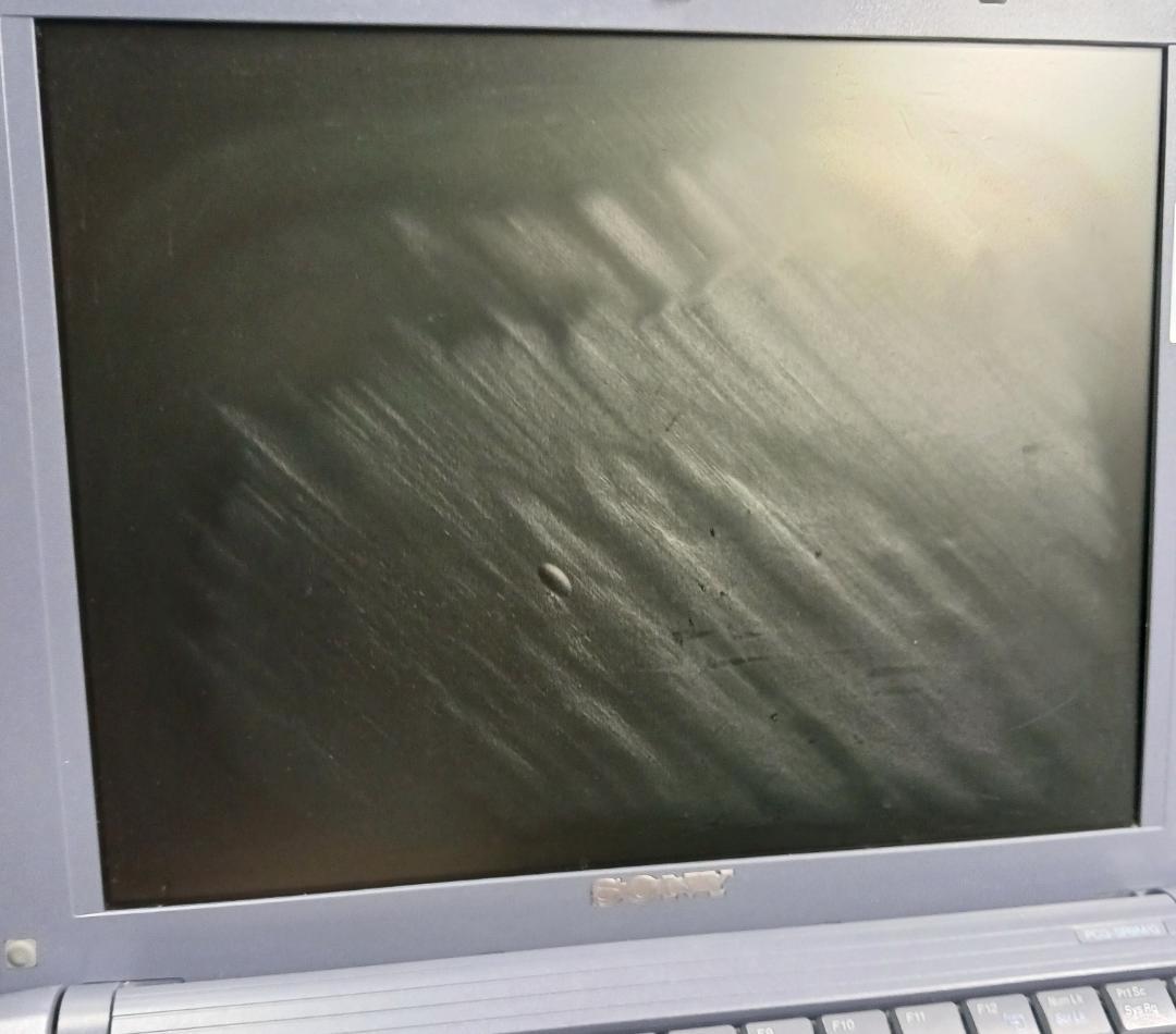 【難あり】ノートPC　SONY VAIO PCG-SR9M/G No.0989