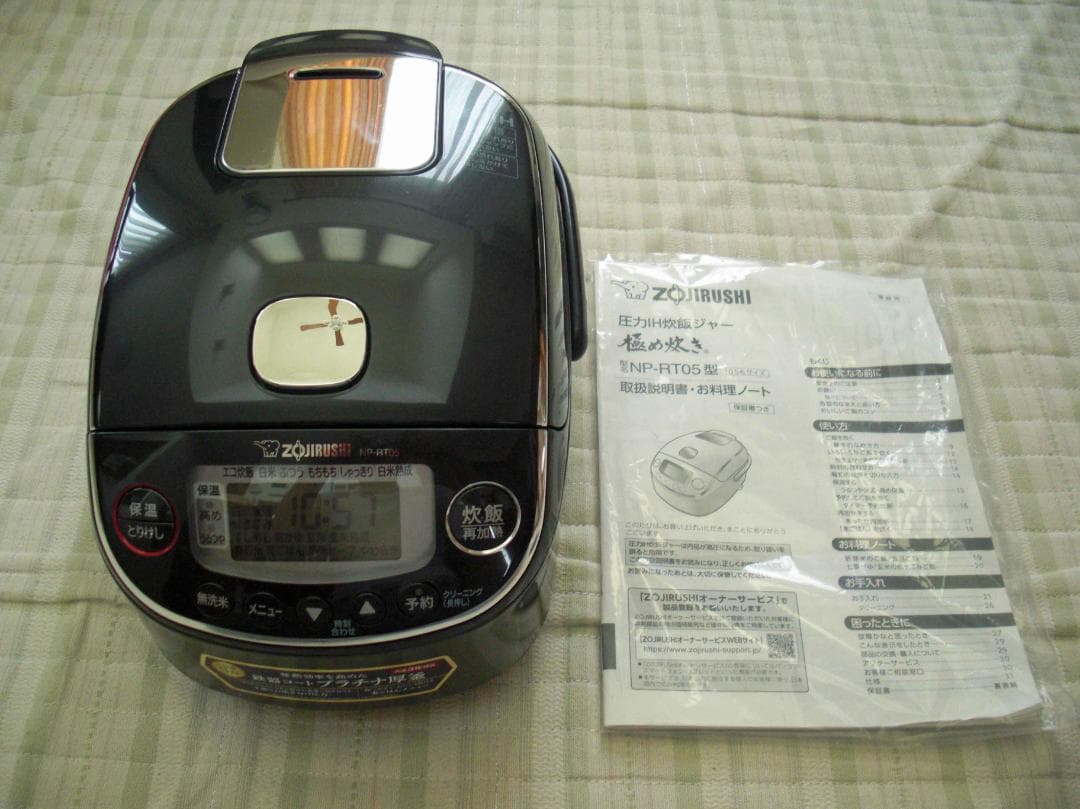 象印炊飯器 NP-RT05 中古美麗 動作品 [2024年製]