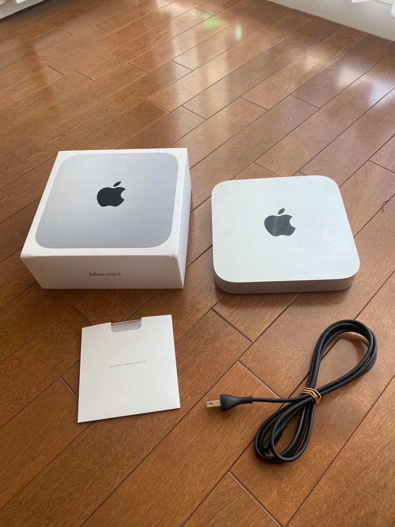 Apple Mac mini シルバー 本体 + 電源ケーブル