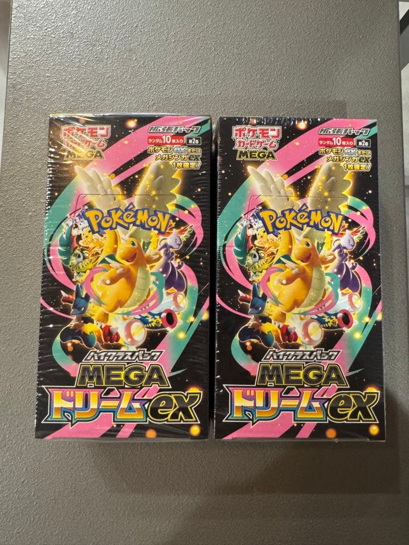 ポケモンカードゲーム MEGA ドリームex box シュリンク付き