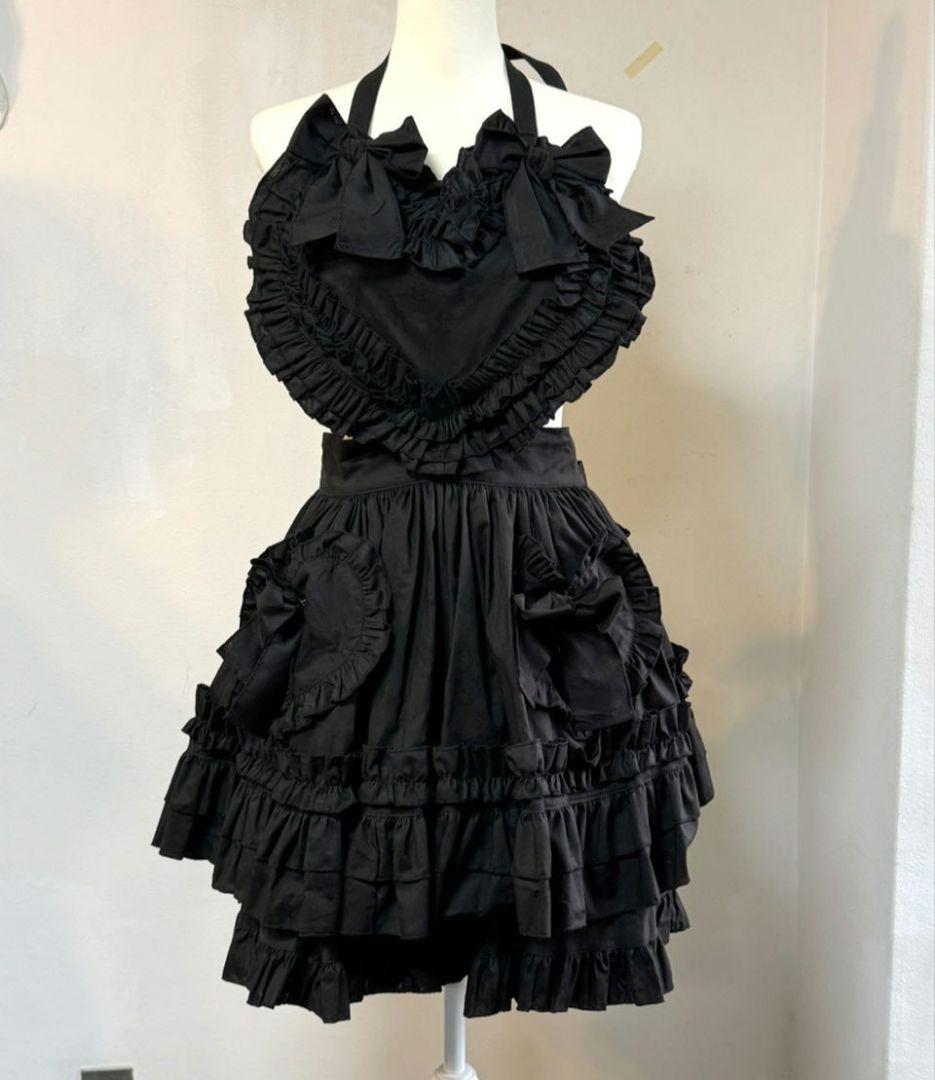 新品未使用 フィジカルドロップ ハートエプロン