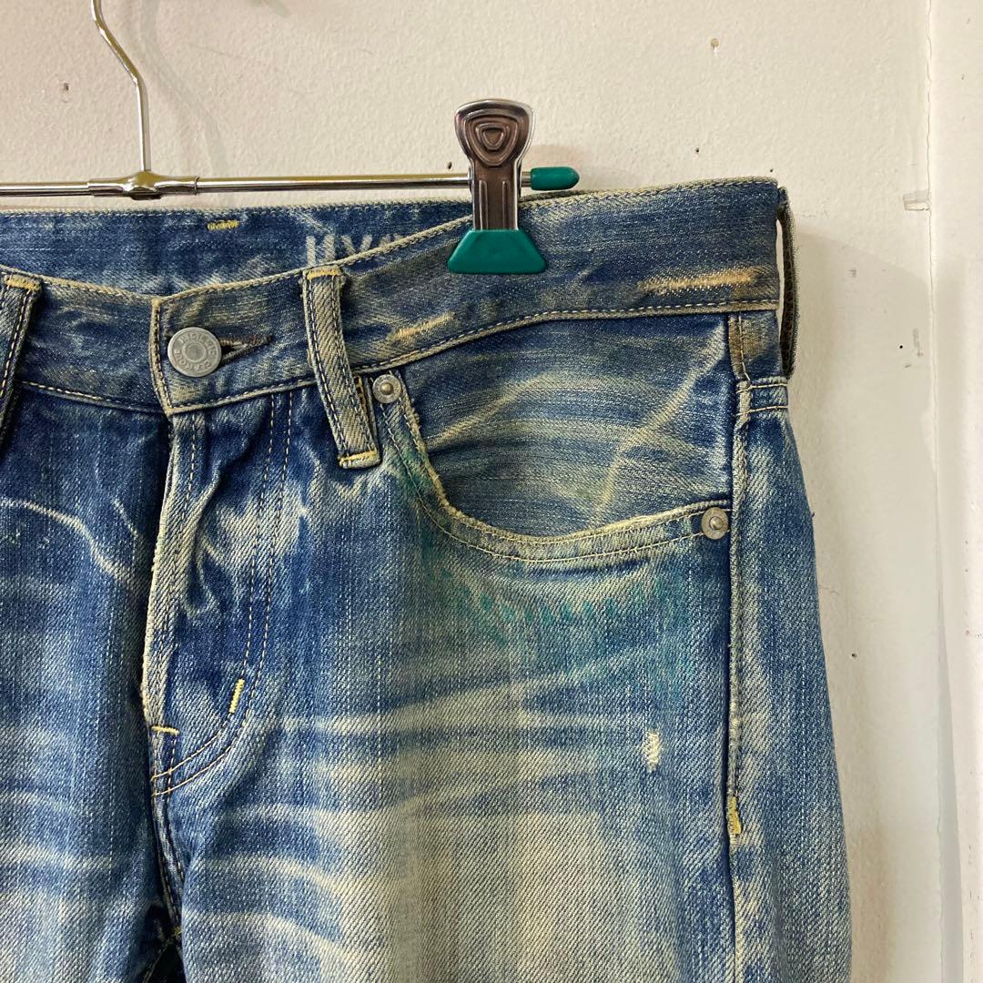 HYSTERIC GLAMOUR デニムパンツ y2k ダメージ加工　D29