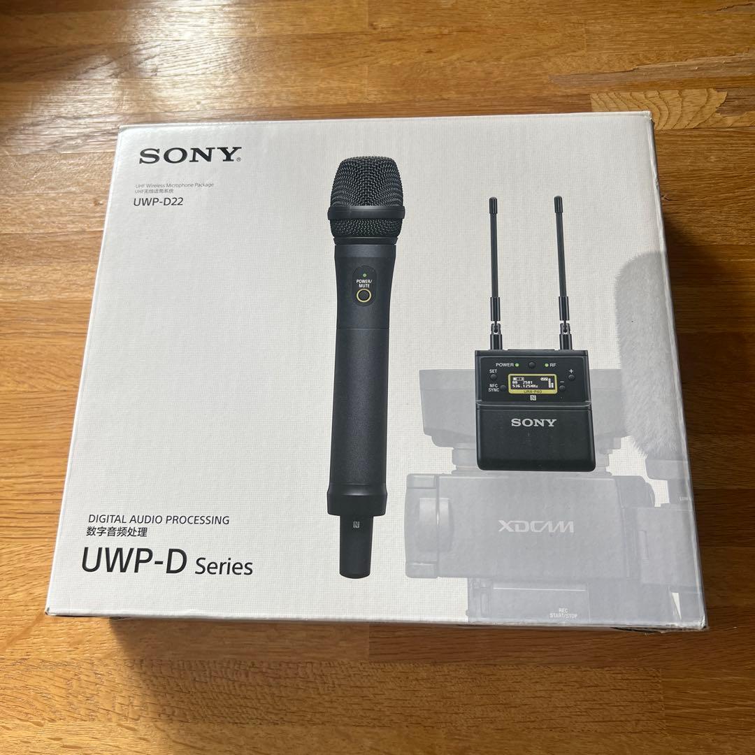 SONY ワイヤレスマイク UWP-D22 新品同様品